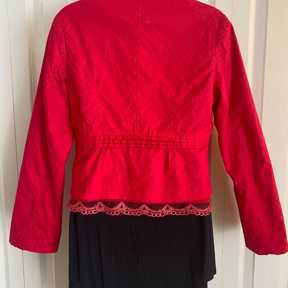 KAMAQI fitted red blazer - Picture 5 of 10